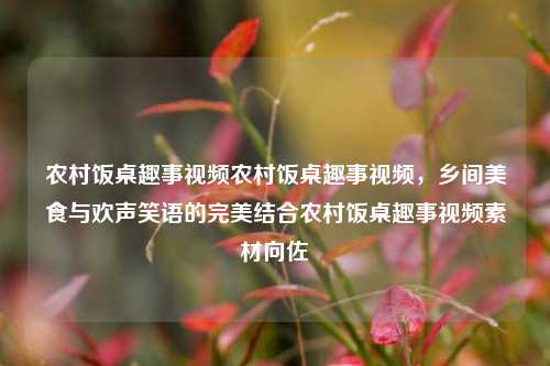 农村饭桌趣事视频农村饭桌趣事视频，乡间美食与欢声笑语的完美结合农村饭桌趣事视频素材向佐